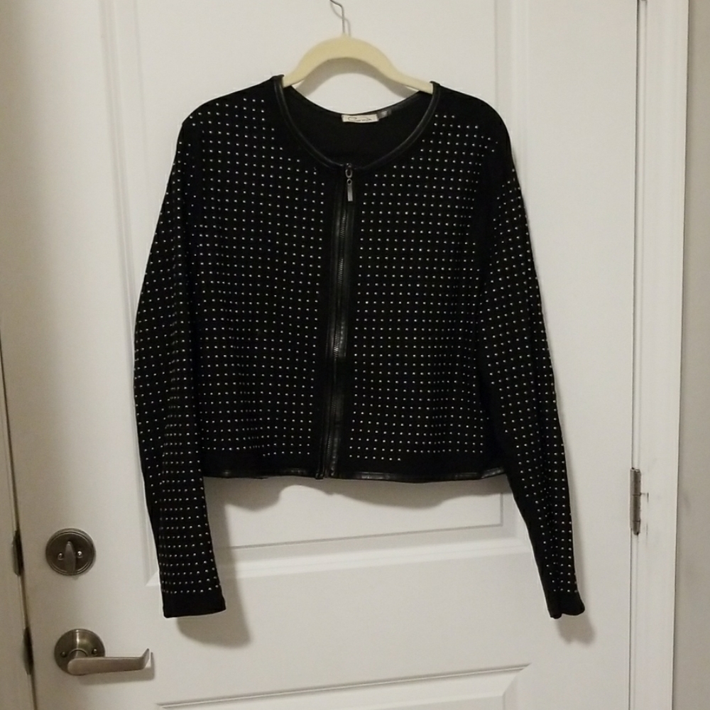 Killer Studded Jacket from Dolls Kill in 3x